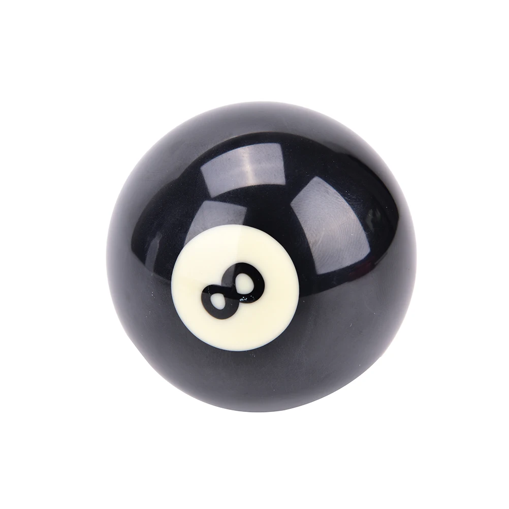 EIGHT BALL Standard Regular Black 8 Ball EA14 Billiard Balls #8 Billiard Pool Ball Replacement 52.5/57.2 mm