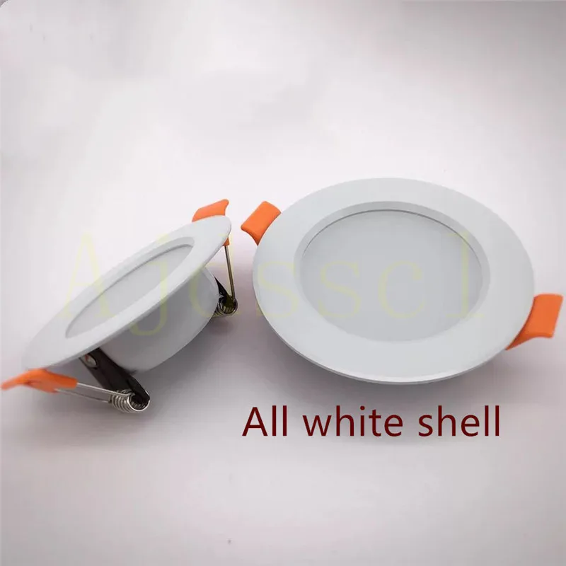 Dimmable 10PCS LED Downlight 220V 110V 3-Color Dimming 5W 7W 9W 12W 15W Recessed in LED Ceiling Downlight Light Lamp