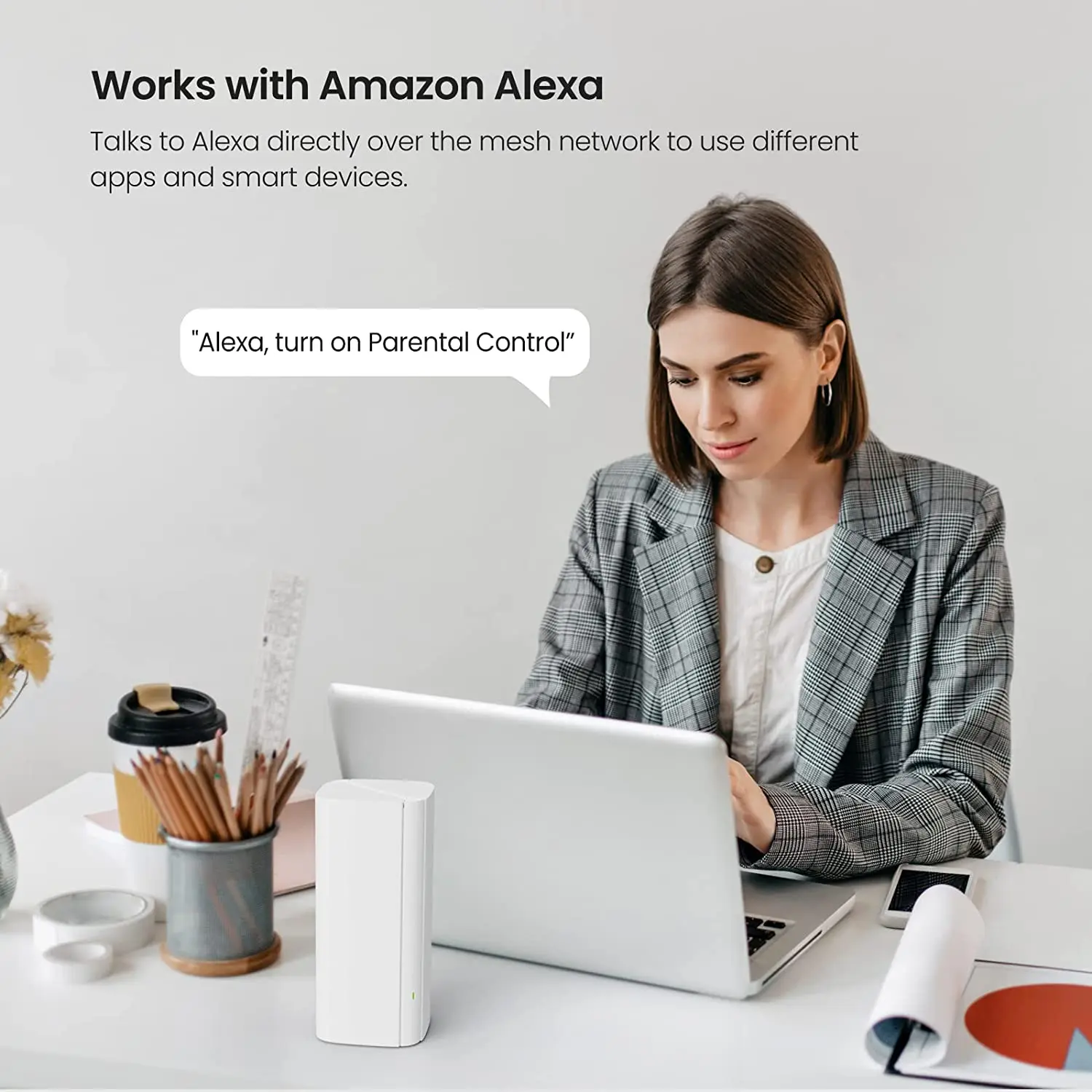 Tenda AX3000 WiFi6 Mesh System EX/MX12 Wireless Router Wi-Fi6 Mesh WiFi Router up to 7000 sq.ft. Wifi Range Extender WIFI 6 Mesh