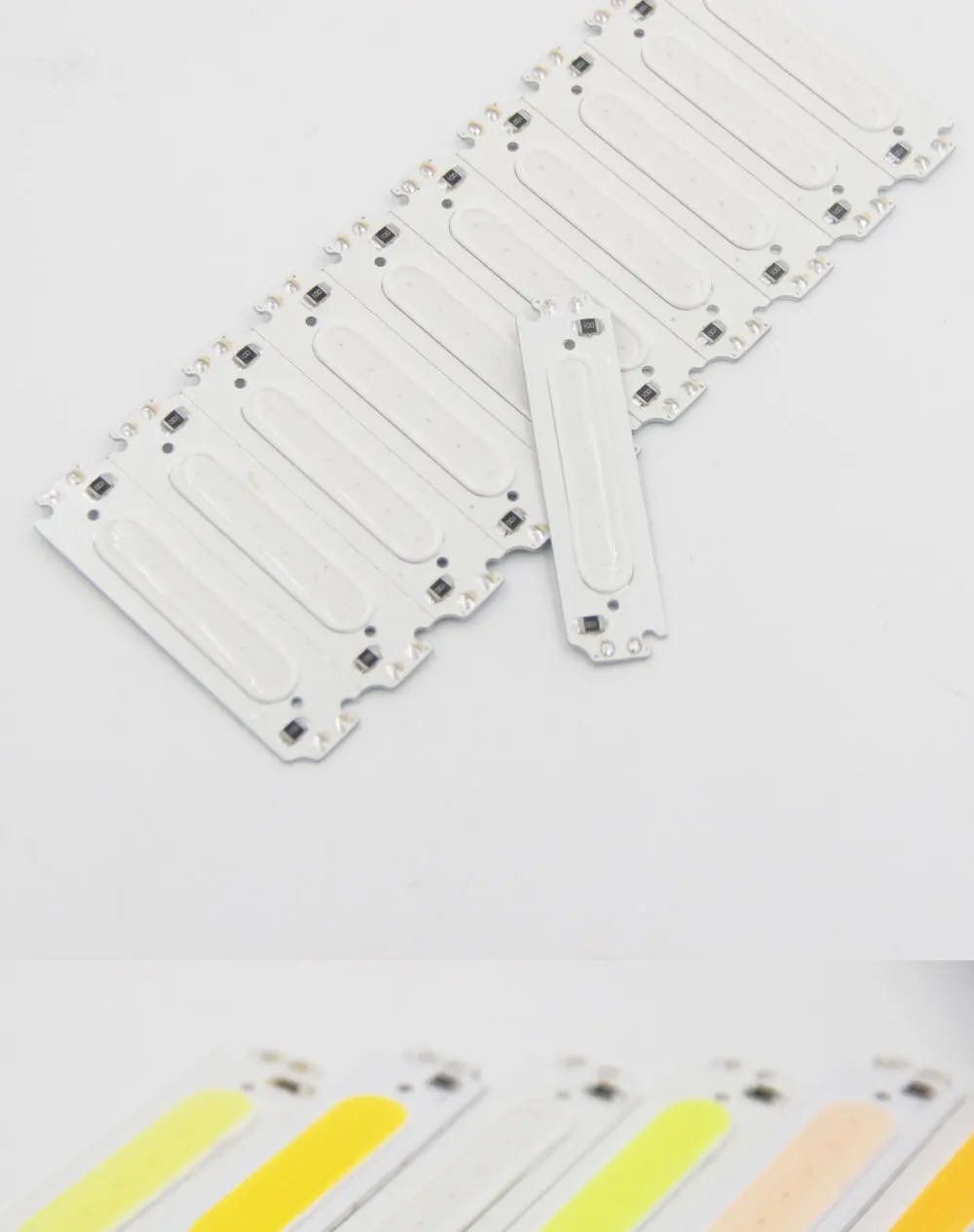 DC 12V 60*15mm COB LED Bar 2W Diode Lighting Strip Red Blue Pink Green Yellow White Color for DIY Lamp