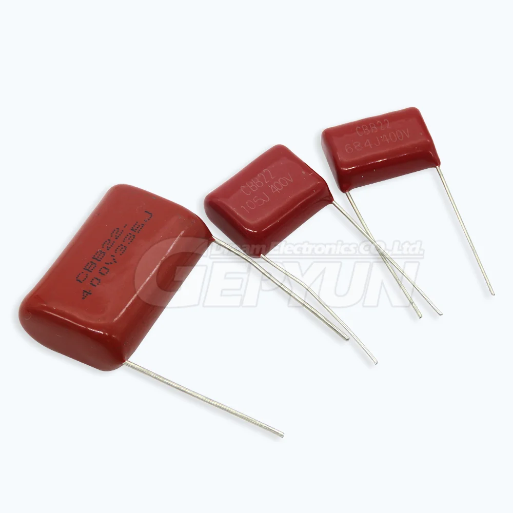 CBB polypropylene film capacitor 63V 100V 250V 400V 450V 630V 2000V 101 103 104 105 125J 221 222 223 224 225 332 333 33