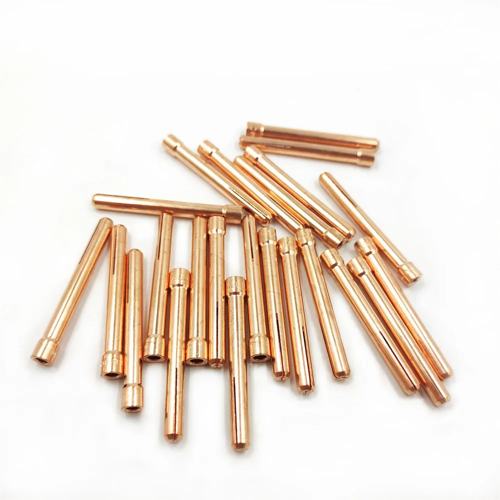 Argon Welding TIG Torch Consumable 1.0mm 1.6mm 2.0mm 2.4mm 3.0mm 3.2mm WP17 WP18 WP26 TIG Tungstens Electrodes Collet