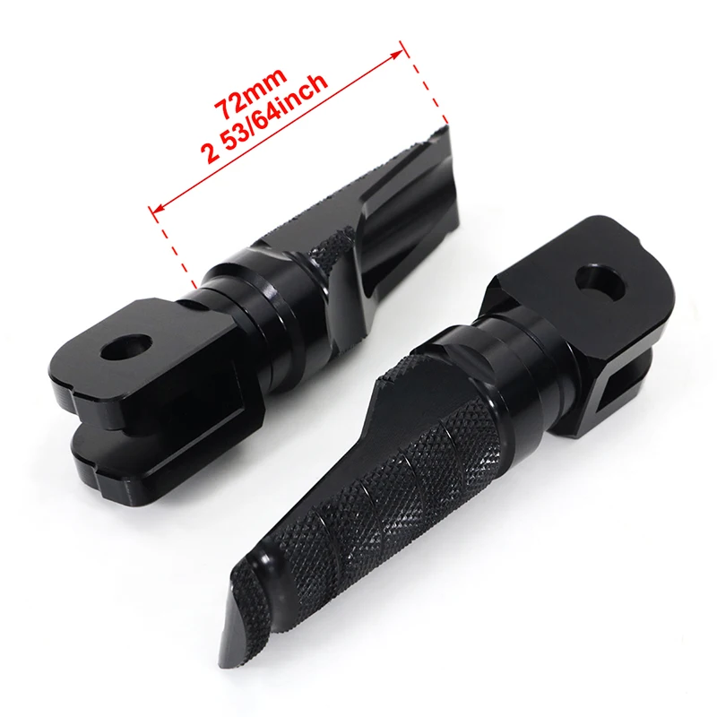 Motorcycle Front Footrests Fit For YAMAHA MT-07 MT07 Tracer MT-09 Niken XSR700 XJ6 FJR1300 FZ6 Fazer Foot Pegs Pedals Aluminum