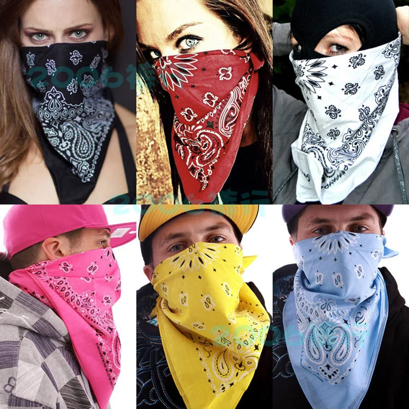 Bright Color Women Foulard Hip Hop Cotton Square Scarf Bandana Headband Scarf Cashew Gifts For Men/Boys/Girls