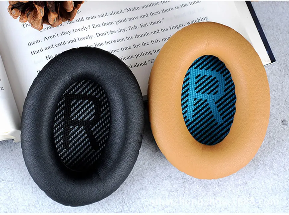 Replacement Ear Pads Earpads for Bose QuietComfort QC 2 15 25 35 Ear Cushion for QC2 QC15 QC25 QC35 SoundTrue Headphones part