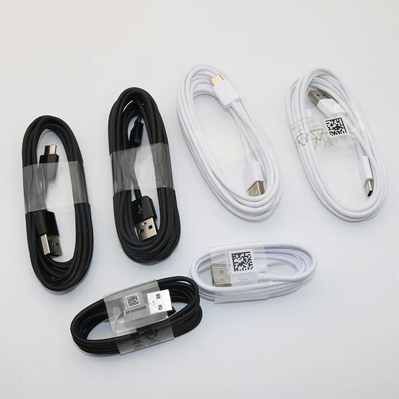 Original TYPE C Cable 1.2/1.5M Fast Charger Data Line For samsung Galaxy S8 S9 Plus S10 S21 Ultra Note 8 9 10 A51 A71 A52 A21S