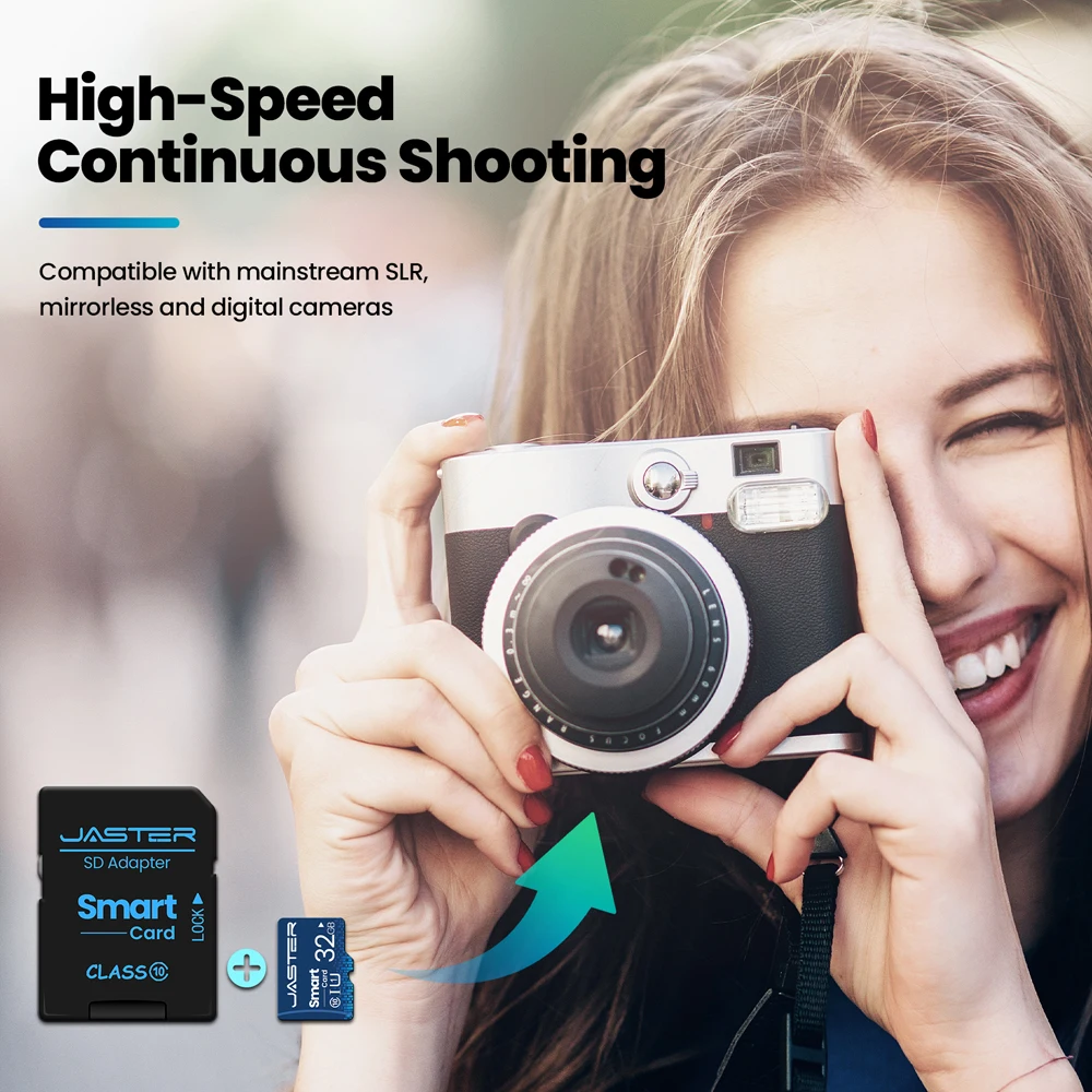 Mini TF Card High Speed Class10 Memory Card 128GB 32GB Tarjeta High Quality Flash Drive Card 16GB 64GB Smart SD Card Reder Gifts