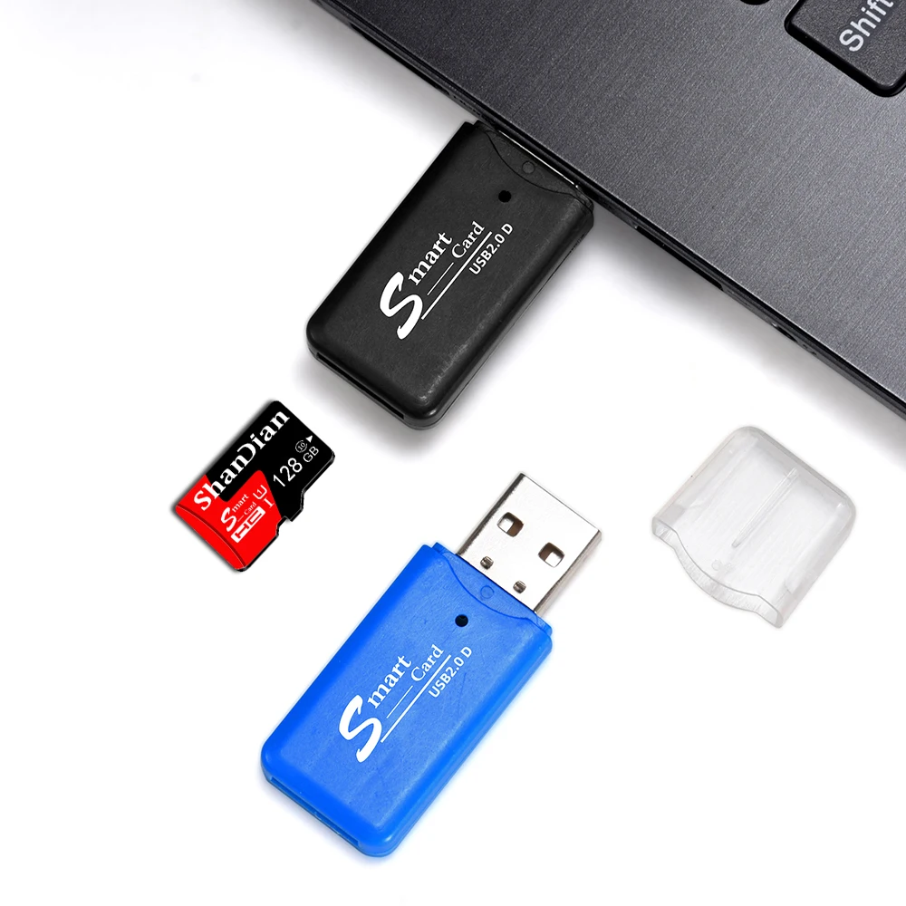 Mini TF Card High Speed Class10 Memory Card 128GB 32GB Tarjeta High Quality Flash Drive Card 16GB 64GB Smart SD Card Reder Gifts
