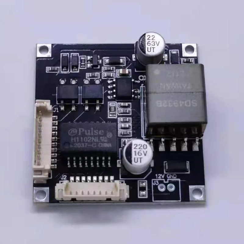 Isolated POE Module Board for Security CCTV Network IP Cameras Power Over Ethernet 12V 1A Output IEEE802.3af Compliant