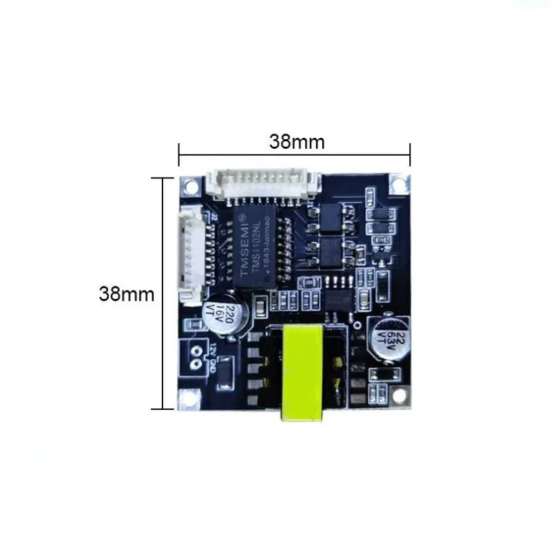 Isolated POE Module Board for Security CCTV Network IP Cameras Power Over Ethernet 12V 1A Output IEEE802.3af Compliant