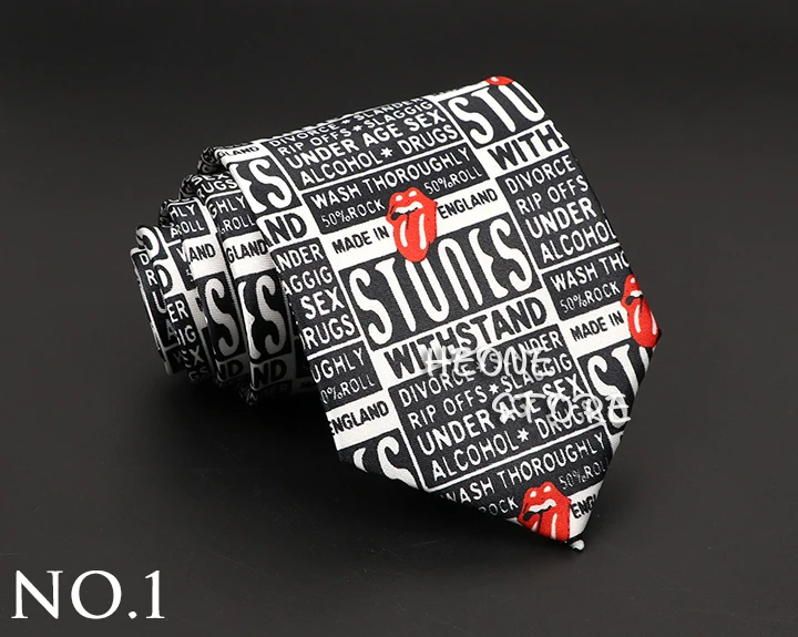 Hot Classic Men's Music Tie Piano Guitar Musical Notes Star Poker Necktie Smooth Soft Black Wihte Novelty Accessories Ties Gift