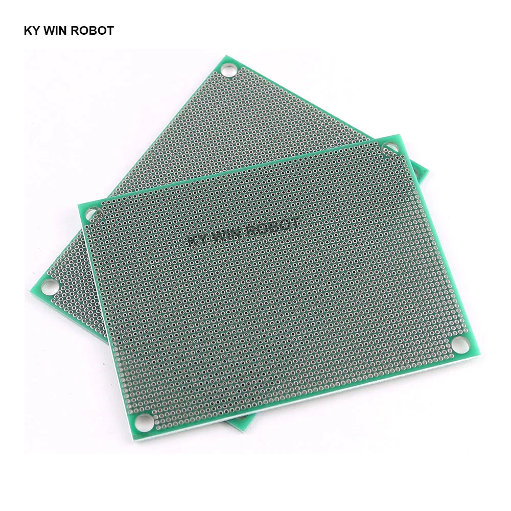 1pcs PCB Prototype Board Circuit Protoboard Universal Stripboard Prototyping Veroboard 6X8 cm 60x80mm Pitch 1.27mm Double Side