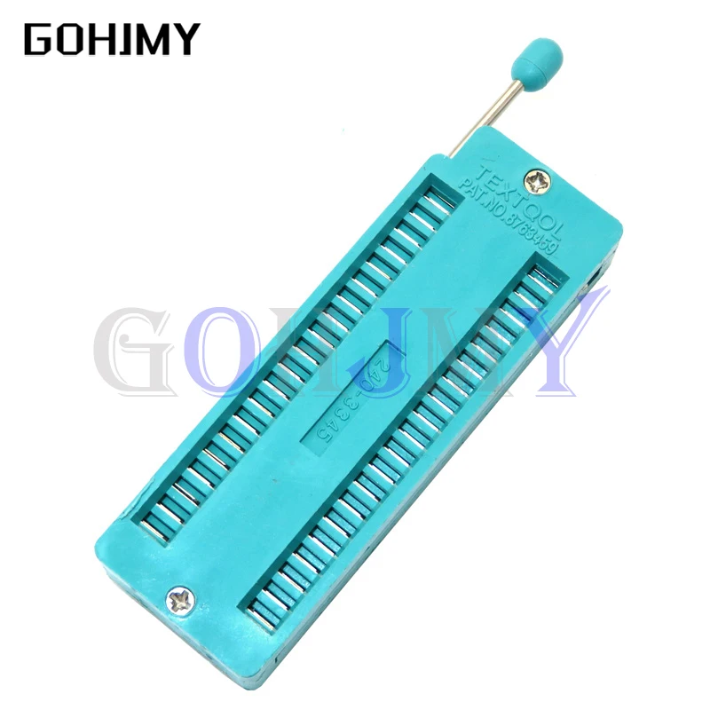 1PCS 2.54MM IC lock seat socket Test Universal ZIF sockets 14Pin 16Pin 18Pin 20Pin 24Pin 28Pin 14P 16P 18P 20P 24 28P IC socket