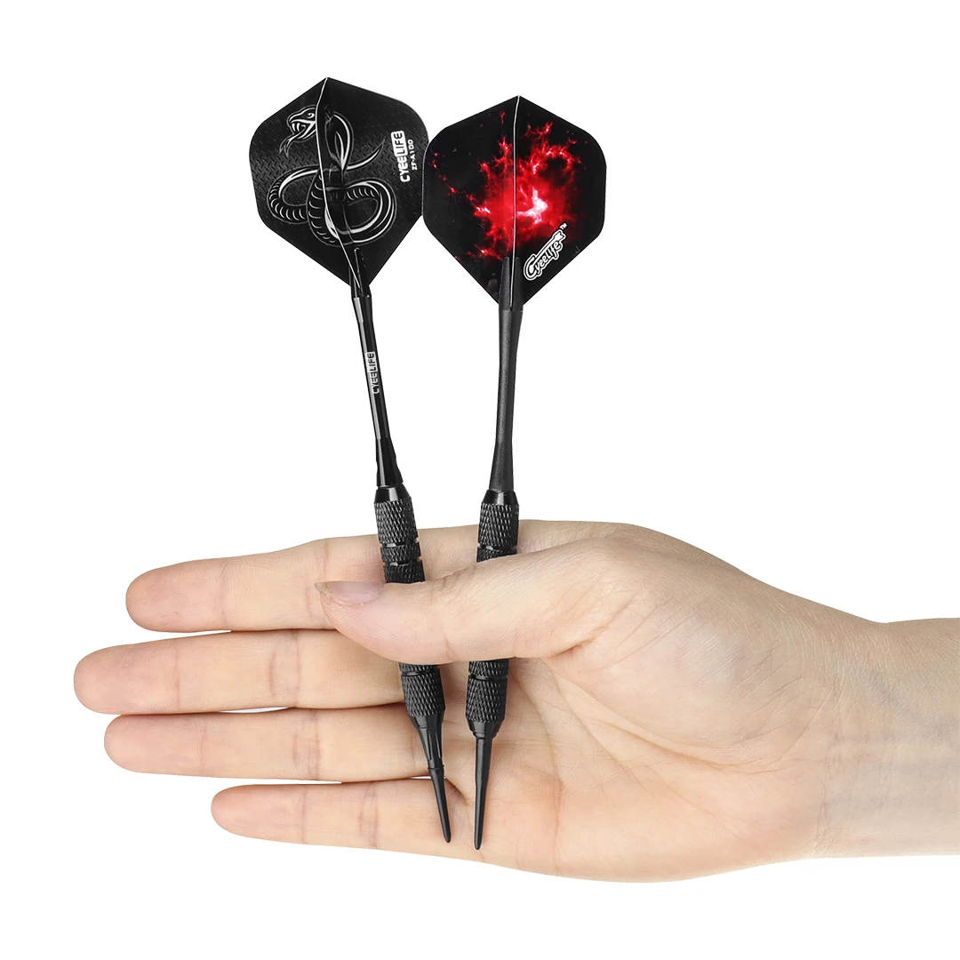 CyeeLife 16/20g Soft Tip Darts Set Professional for Plastic Electronic Dartboard Indoor Dartboard Game Family Bar Entertainment