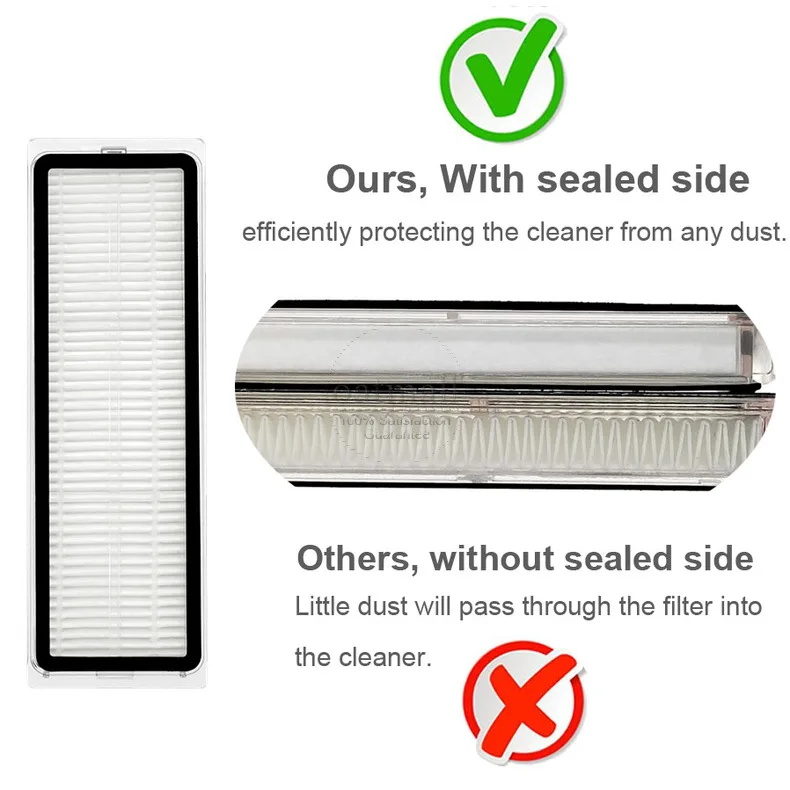 Spare Parts For Xiaomi MI Robot Vacuum-Mop / MIJIA 1C iT STYTJ01ZHM Accessories Replacement Kit Main Brush Filter Mop Cloth