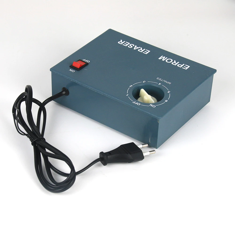 220V UV EPROM Eraser EPROM Data Erase Tool Ultraviolet Light Erasable Timer Semiconductor Wafer Chips Erase Radiation EU US Plug