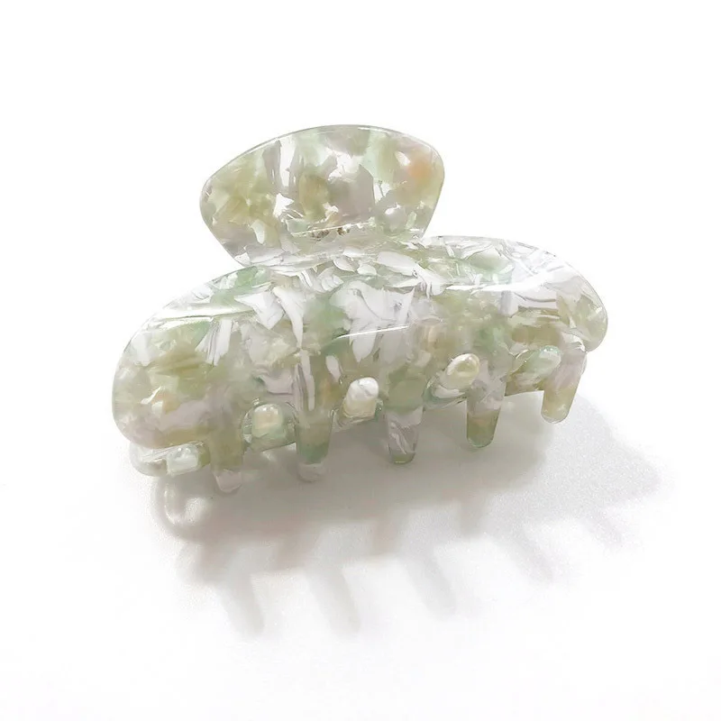 Newest Acetate Hair Claw Clips Women Barrette Clamp Jelly Colors Ponytail Crab Girls Hair Hairpin Hair Styling Accessories Gifts