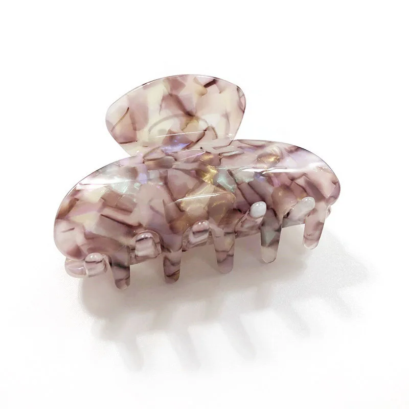 Newest Acetate Hair Claw Clips Women Barrette Clamp Jelly Colors Ponytail Crab Girls Hair Hairpin Hair Styling Accessories Gifts