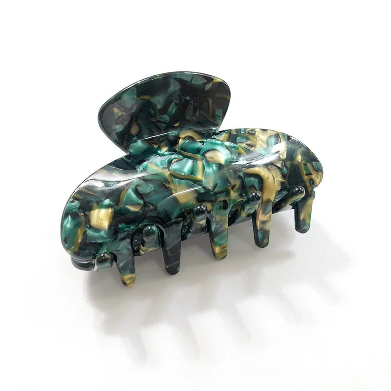Newest Acetate Hair Claw Clips Women Barrette Clamp Jelly Colors Ponytail Crab Girls Hair Hairpin Hair Styling Accessories Gifts