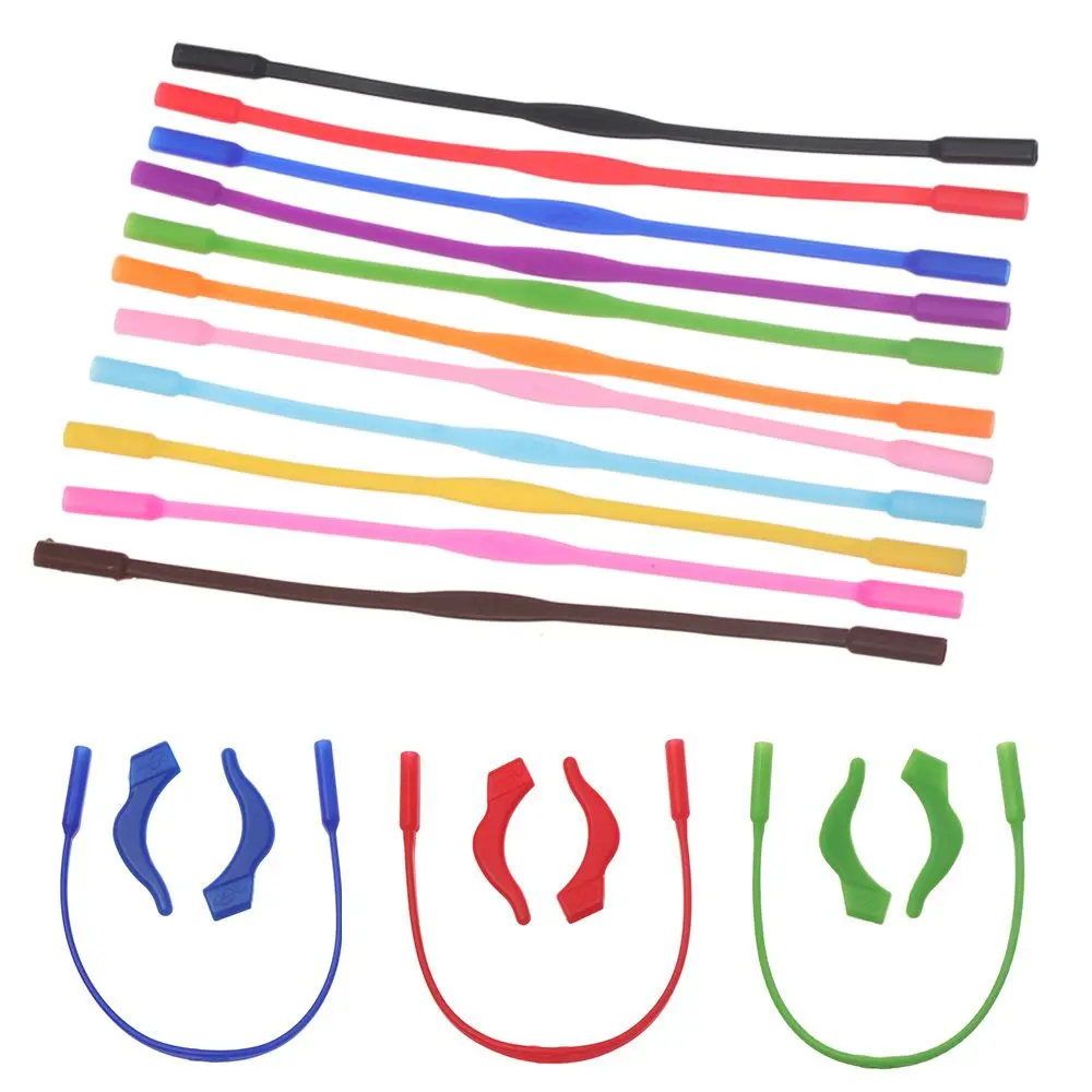 Children Safety Ear Hooks Silicone Glasses Strap Kids Eyewear Accessories Eyeglasses Lanyard