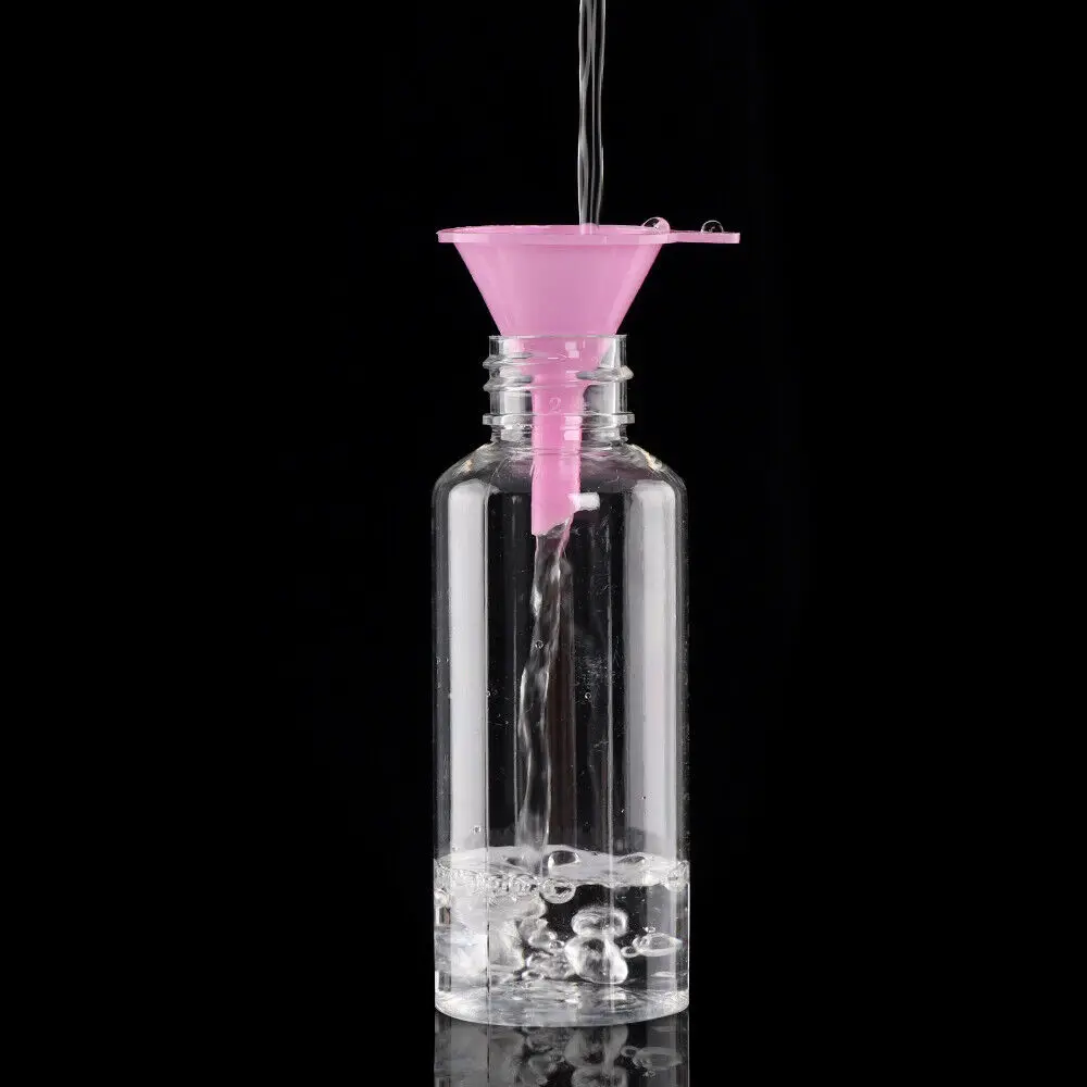 10-200ml Empty Dropper Bottle Transparent Plastic Refillable Nozzle Dropper with Cap Small Extrusion Bottle Portable Packing