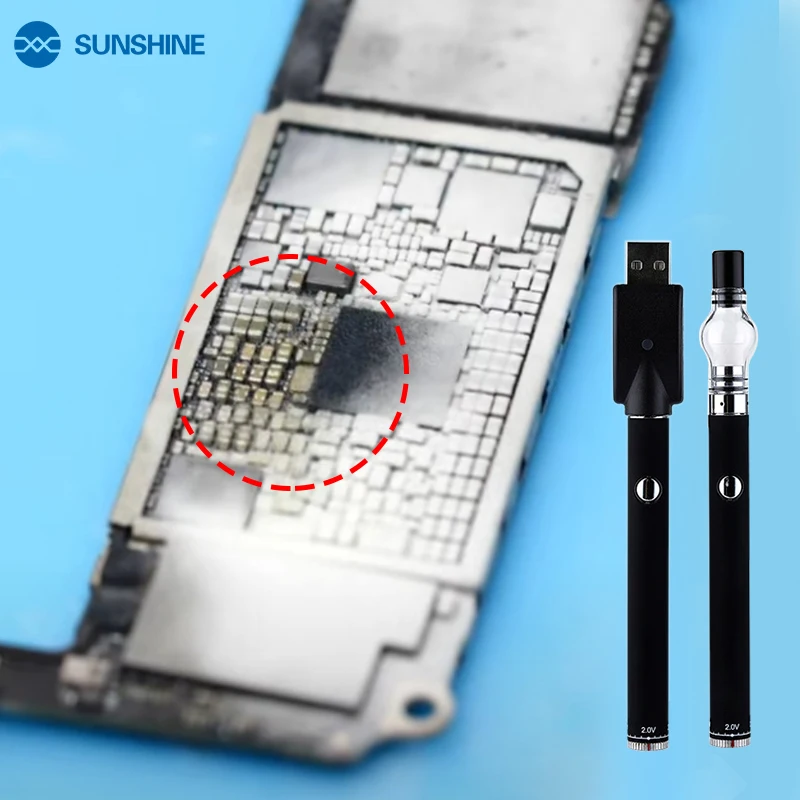 Rosin Atomizer Short Circuit Detector For Motherboard Repair Sprayer Rosin Adapter Flux Pen Repair Tool No Need Soldering Iron