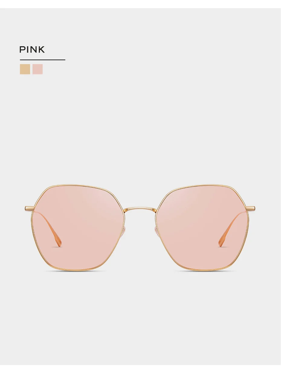 CAPONI Gradient Women's Sunglasses Polarized Fashion Brand Designer Sun Glasses Anti UV Ray Original Decorative Shades CP21015