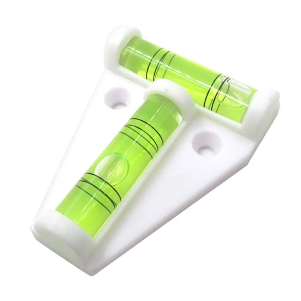 Spirit T Level plastic measuring Vertical and horizontal adjuster Trailer Motorhome Boat Accessories Parts 1 piece