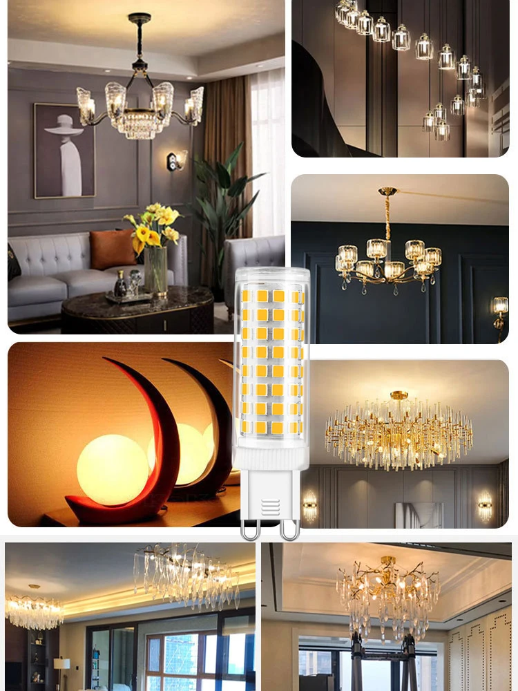 5W 9W 15W 20W 25W G9 LED Corn Light Bulb SMD 2835 AC 220V 110V Super Bright Replace 30W Halogen Lamp Spotlight Warm Cold White
