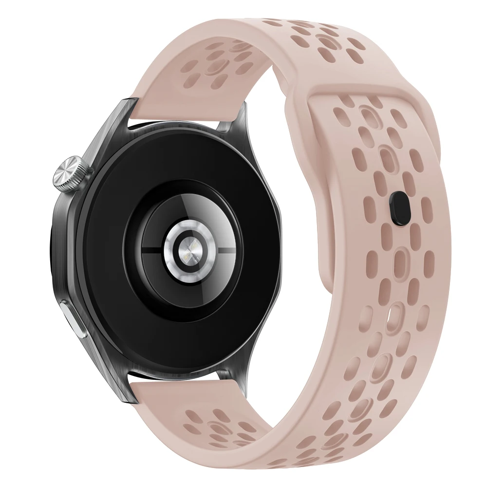 22mm Hole Silicone Band for Garmin Forerunner 255 265 970 165 55/Active 6 5 Bracelet Correa For Venu 4 3 45mm/Vivoactive 5 Strap
