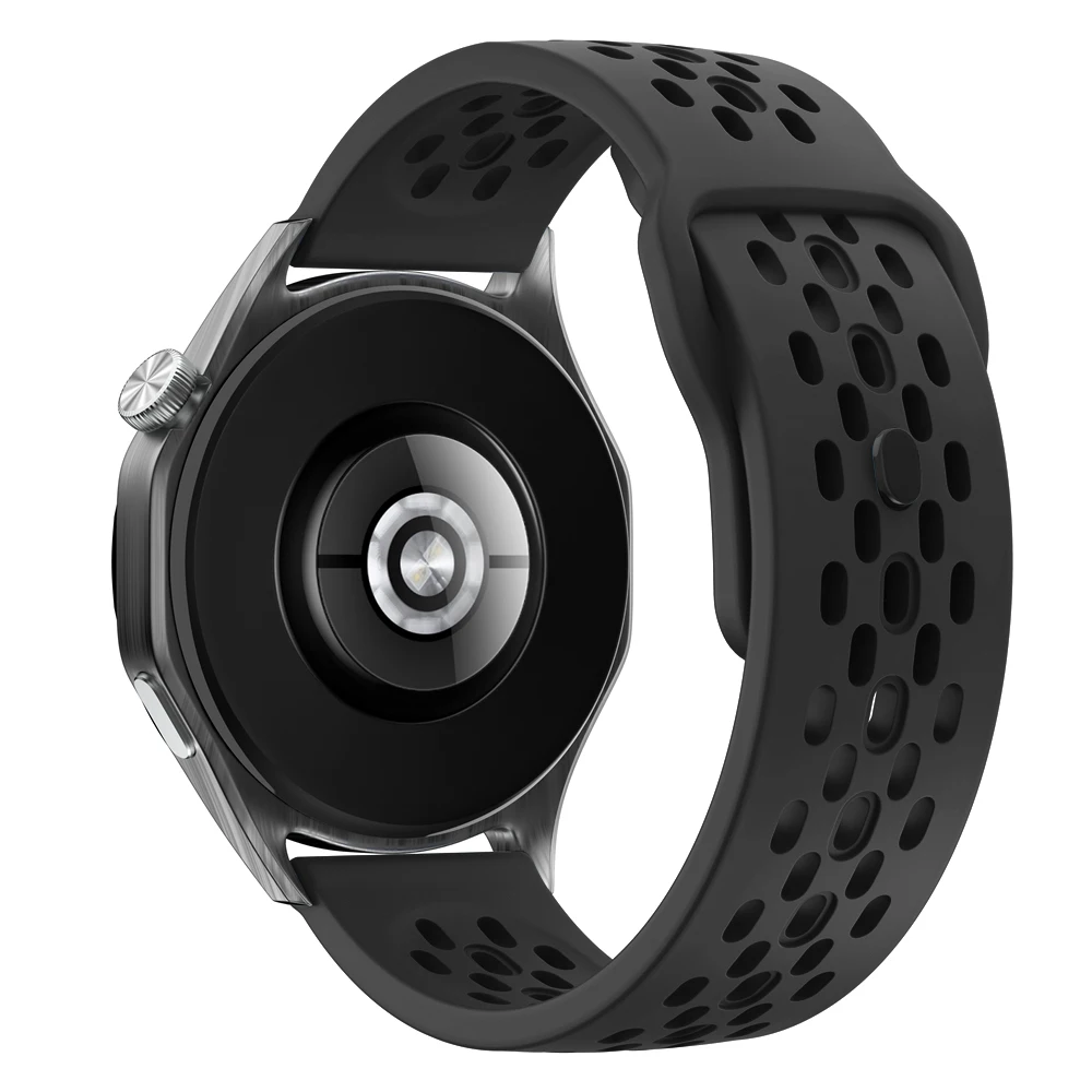 22mm Hole Silicone Band for Garmin Forerunner 255 265 970 165 55/Active 6 5 Bracelet Correa For Venu 4 3 45mm/Vivoactive 5 Strap