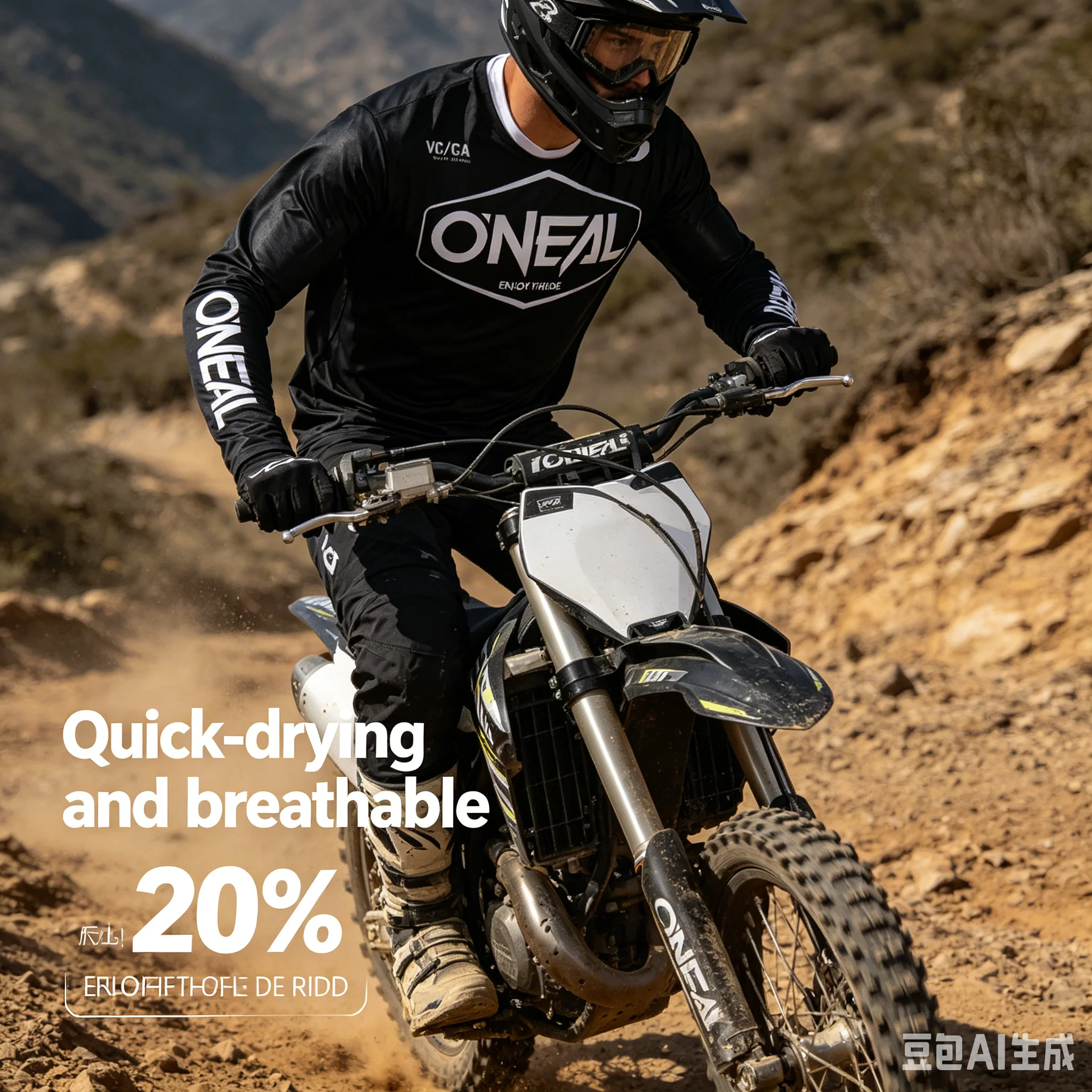 Men Downhill Racing Suit Mtb Cycling Top Mountain Bike Motocross Motorcycle Jersey Sports Clothing Breathable Quick Dry off Road