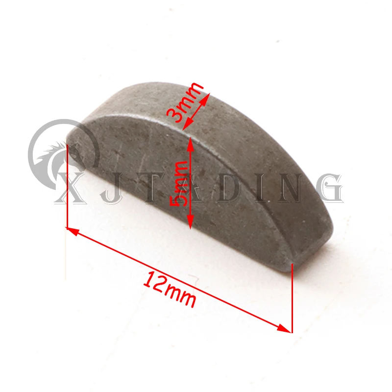 4Pcs/lot Standard Woodruff Rocket Key for 47cc 49cc Mini Moto Dirt Bike Minimoto ATV Quad