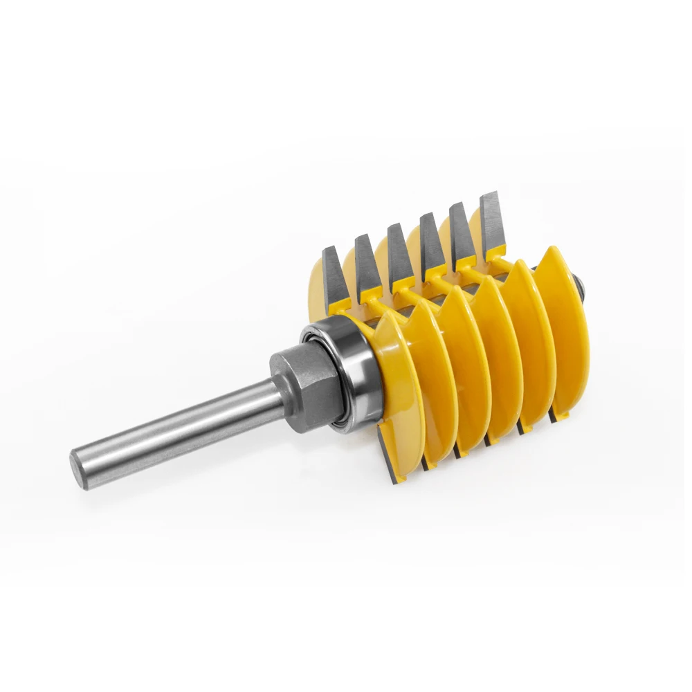 LAVIE 1pc 8mm 12mm 1/2" Shank Brand New 2 Teeth Adjustable Finger Joint Router Bit Tenon Cutter Industrial Grade For Wood Tool