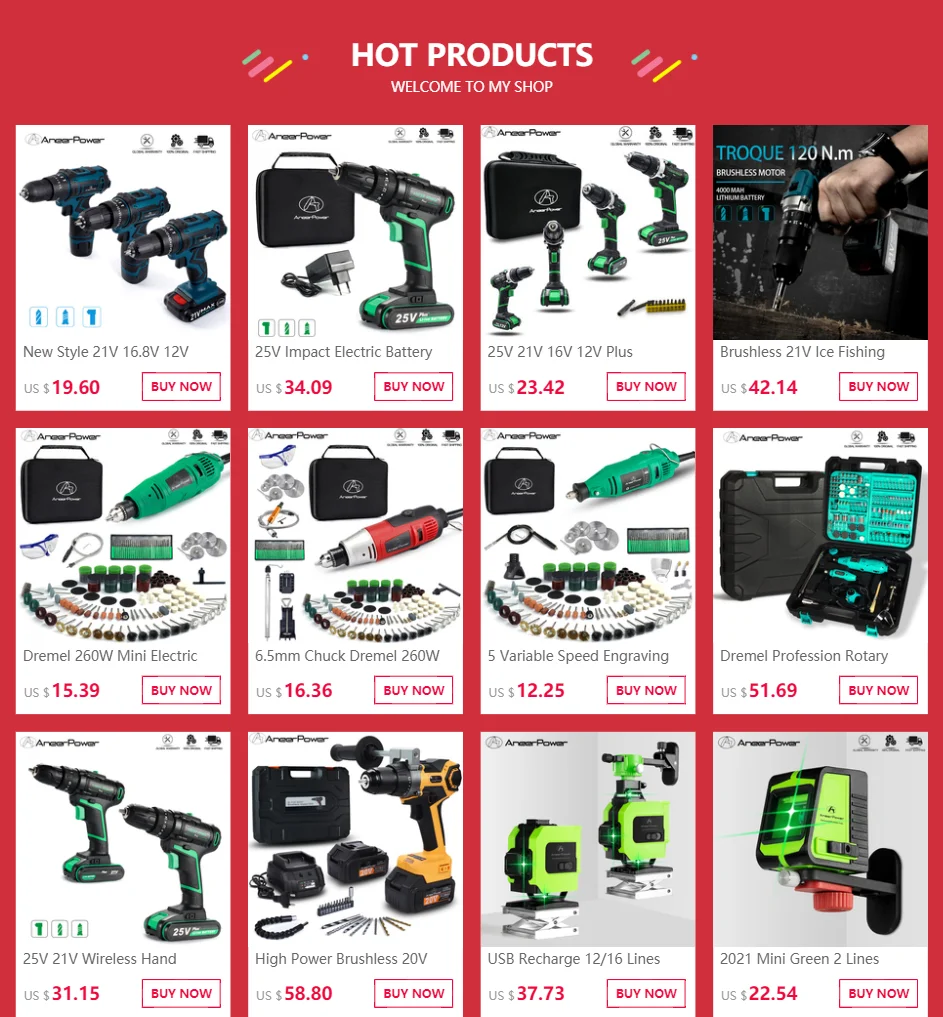 New Brushless Motor 21V Wireless Hand Mini Impact Charging Drill For Makita Electric Cordless Screwdriver Li-ion Battery Tools