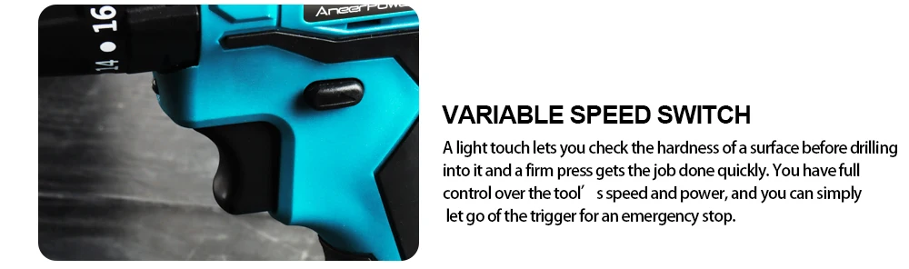 New Brushless Motor 21V Wireless Hand Mini Impact Charging Drill For Makita Electric Cordless Screwdriver Li-ion Battery Tools