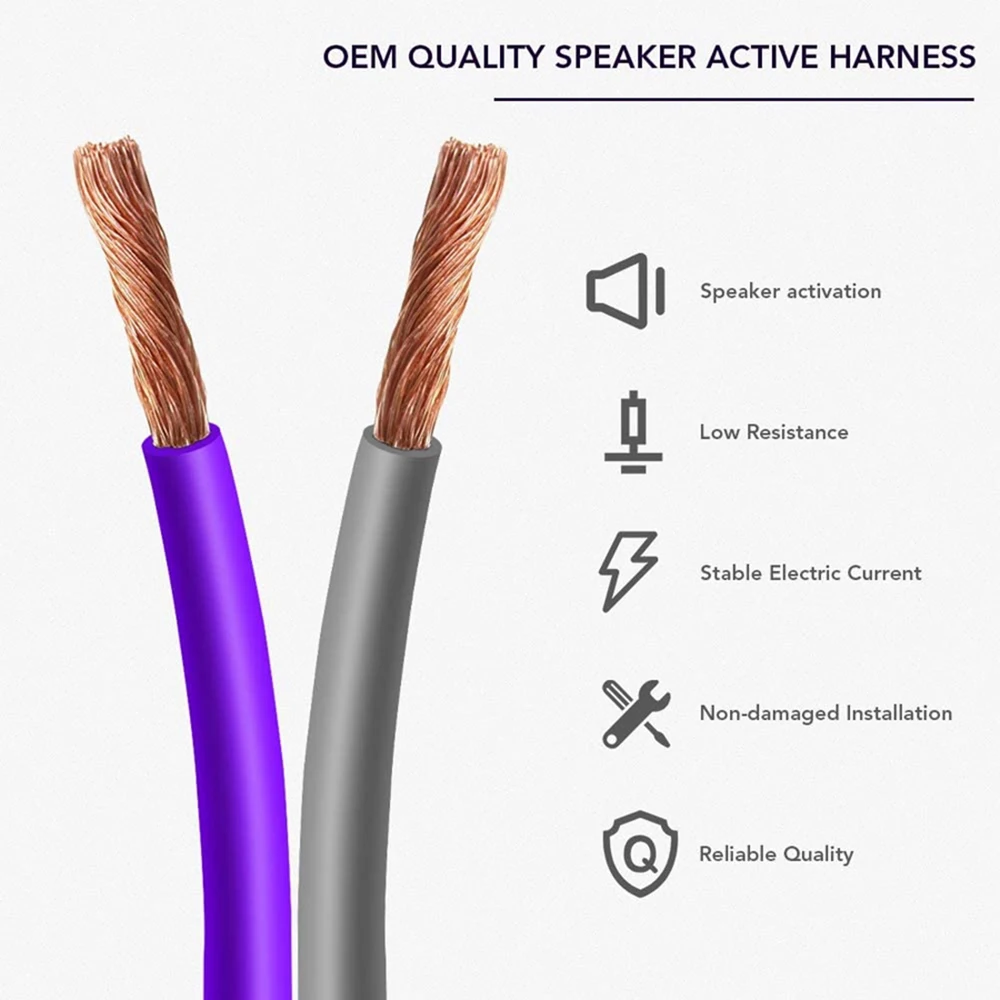 Standard Range Plus Audio Inactive Activation Wire Harness SR+ Horn Cable Speaker For Tesla Model 3 2018 - 2020 2021 2022 2023