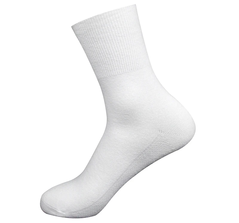 5 Pairs/Lot Diabetic Socks Men and Women Non-Binding Loose Top Socks Cotton Material Non-slip and Breathable