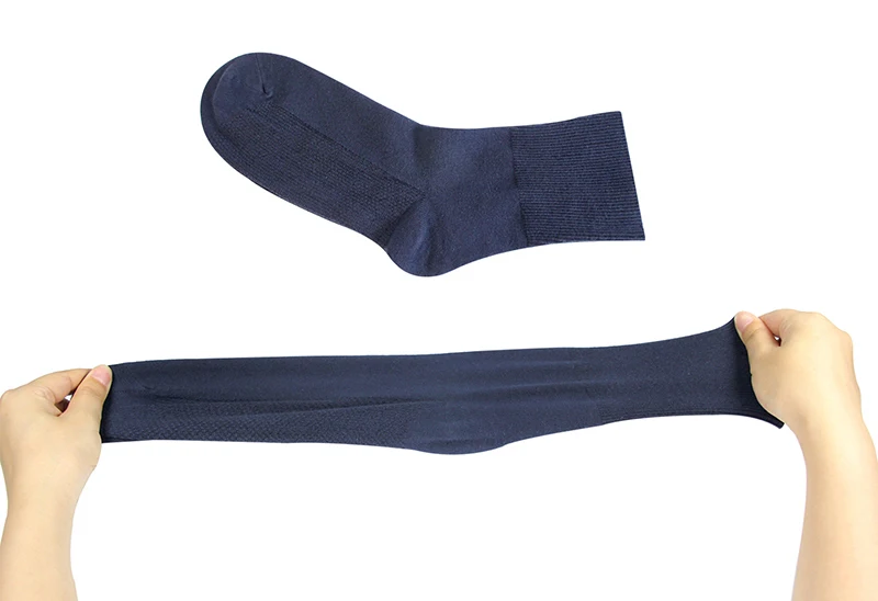 5 Pairs/Lot Diabetic Socks Men and Women Non-Binding Loose Top Socks Cotton Material Non-slip and Breathable