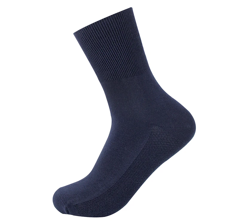 5 Pairs/Lot Diabetic Socks Men and Women Non-Binding Loose Top Socks Cotton Material Non-slip and Breathable
