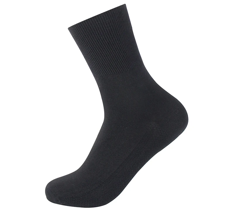 5 Pairs/Lot Diabetic Socks Men and Women Non-Binding Loose Top Socks Cotton Material Non-slip and Breathable