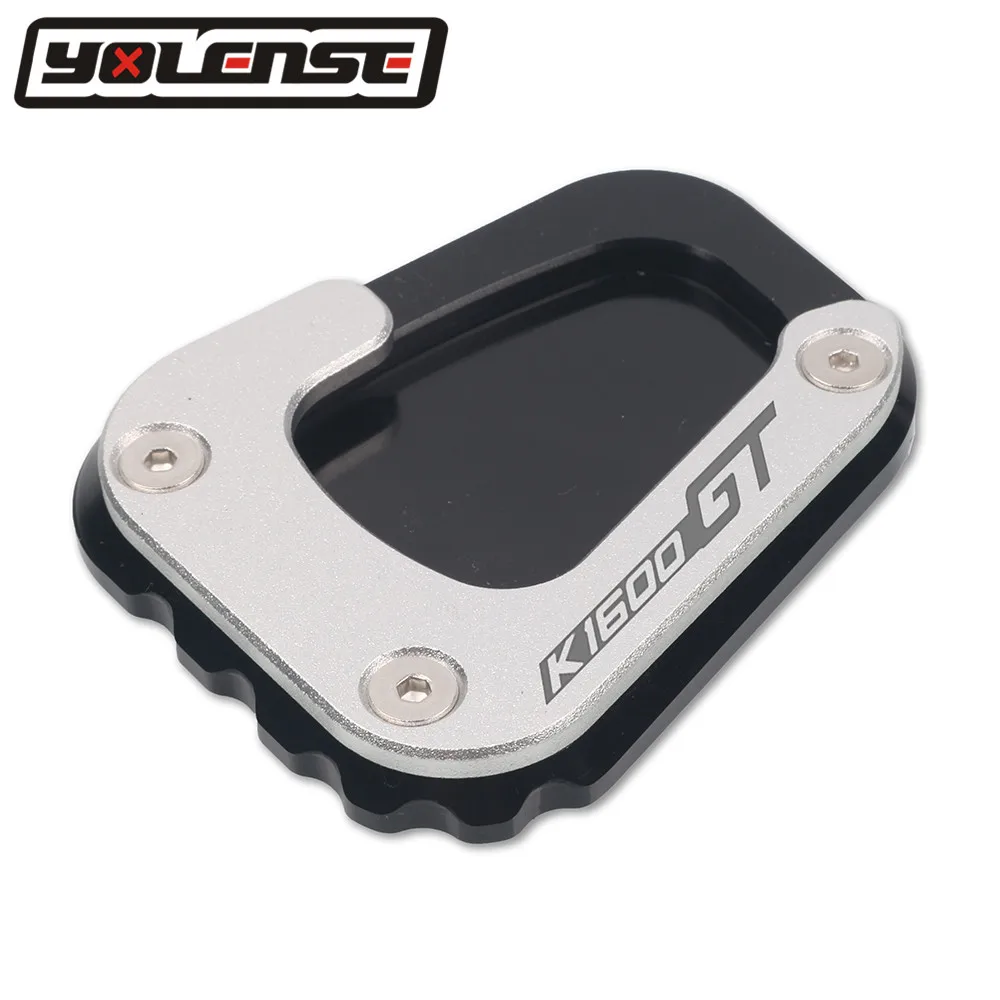 For BMW K1600GT K1600GTL K 1600 GT GTL Motorcycle CNC Kickstand Foot Side Stand Extension Pad Support Plate Enlarge Stand