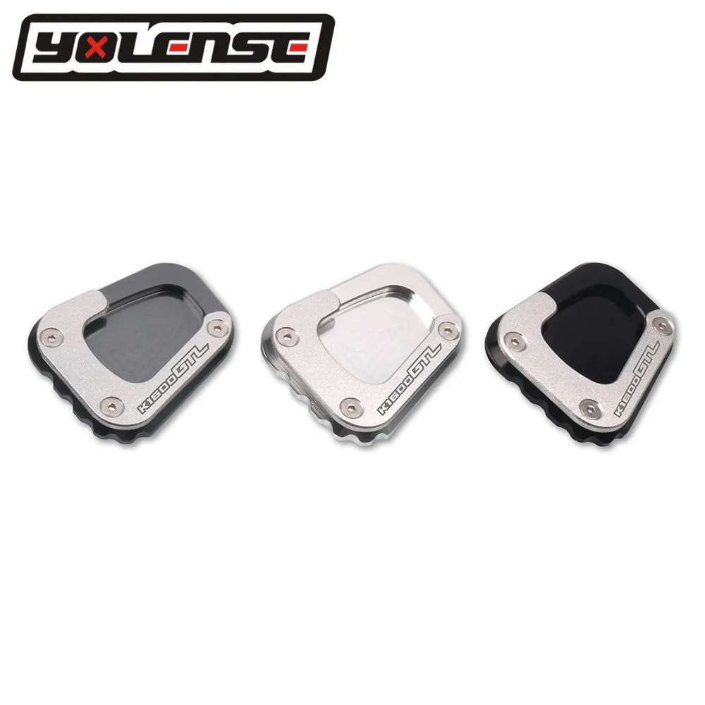 For BMW K1600GT K1600GTL K 1600 GT GTL Motorcycle CNC Kickstand Foot Side Stand Extension Pad Support Plate Enlarge Stand