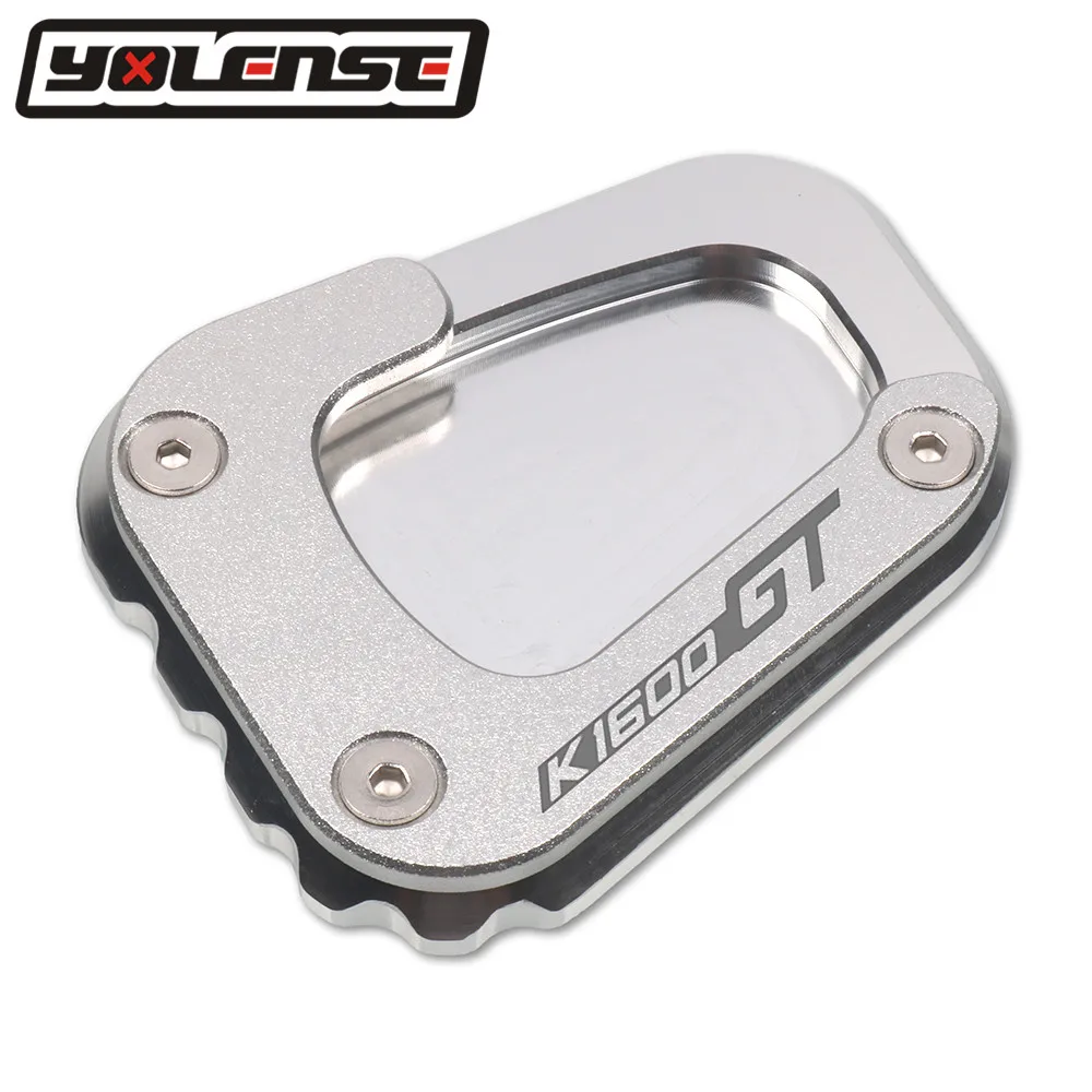 For BMW K1600GT K1600GTL K 1600 GT GTL Motorcycle CNC Kickstand Foot Side Stand Extension Pad Support Plate Enlarge Stand