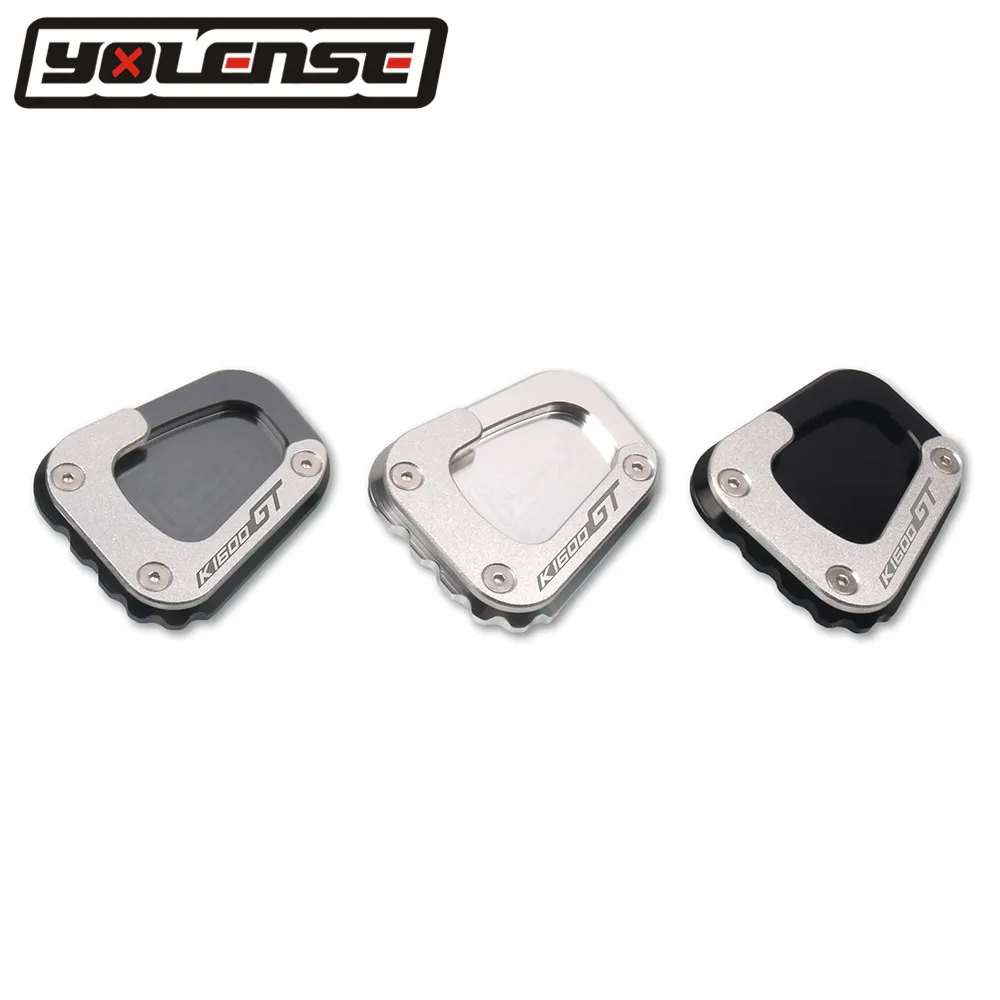 For BMW K1600GT K1600GTL K 1600 GT GTL Motorcycle CNC Kickstand Foot Side Stand Extension Pad Support Plate Enlarge Stand