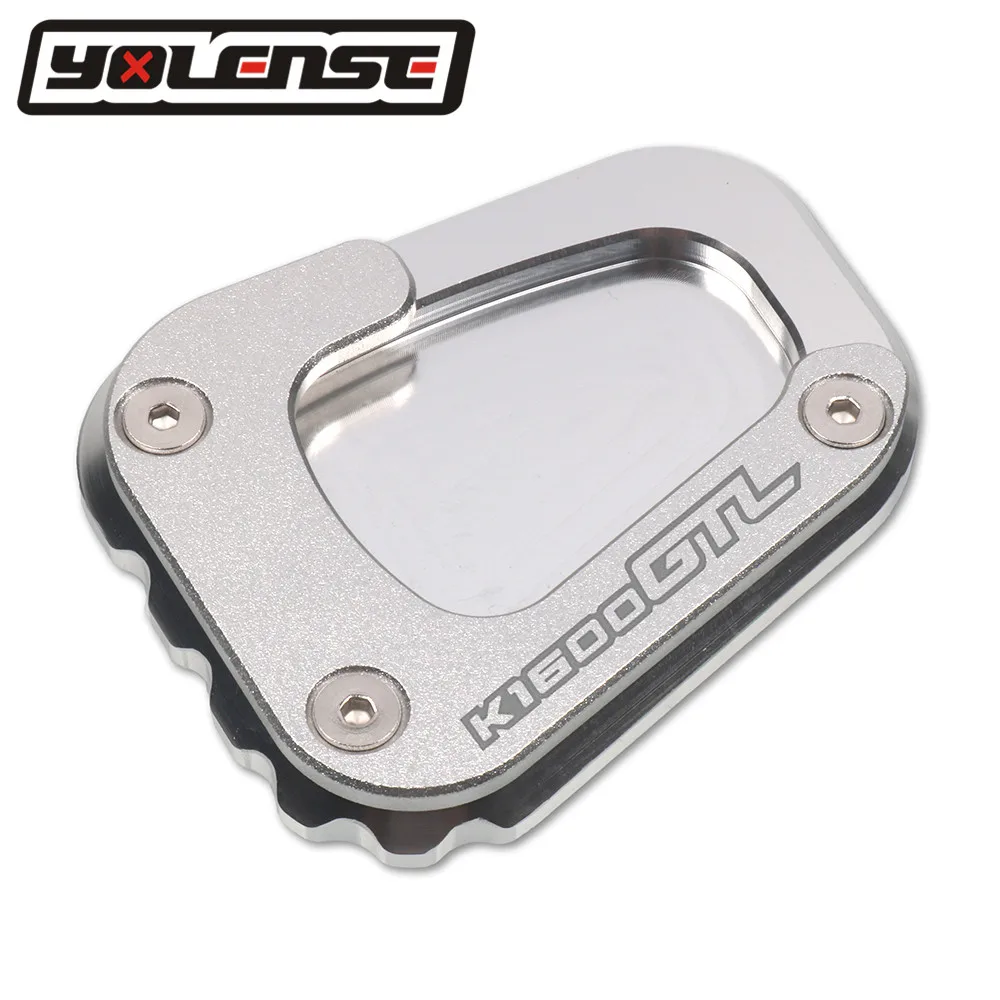 For BMW K1600GT K1600GTL K 1600 GT GTL Motorcycle CNC Kickstand Foot Side Stand Extension Pad Support Plate Enlarge Stand