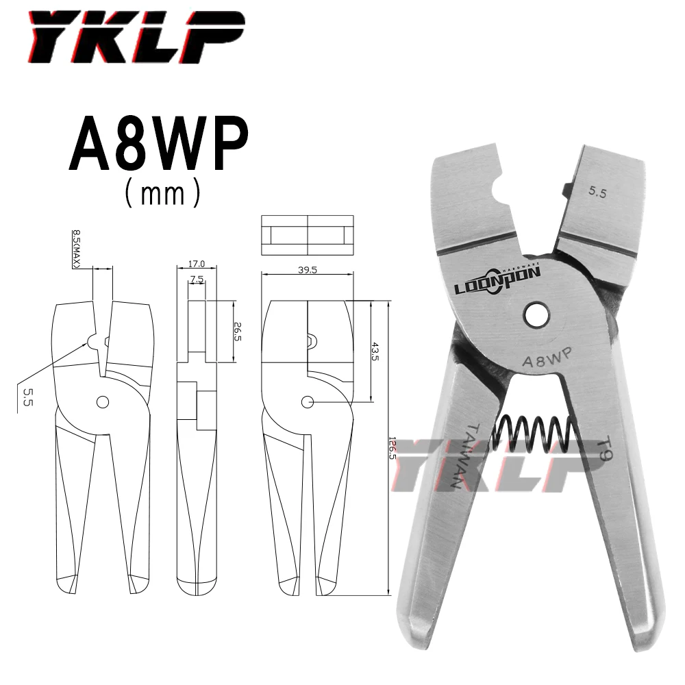 Air Scissors Shears Cutter Head Nipper Pneumatic Crimping Pliers Tool Part for Terminal AR8WP A8WP3 A8WP F9P FD9P S7P HS-30 Body