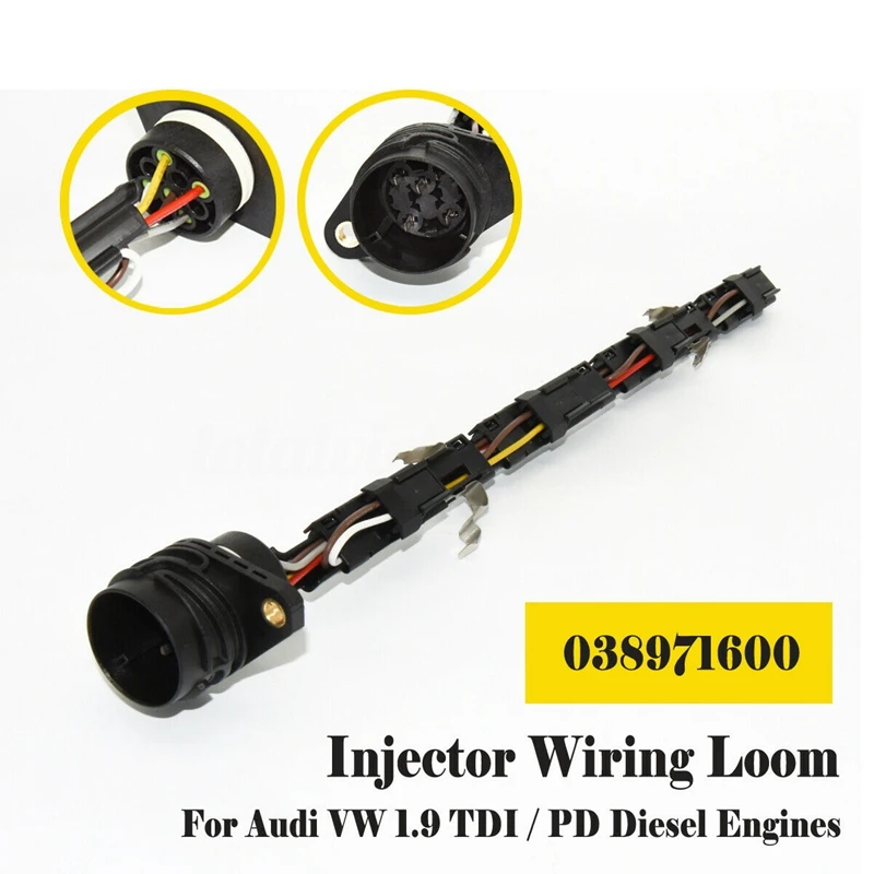 for for 1.9 TDI / PD Engine Injector Wiring Loom 038971600