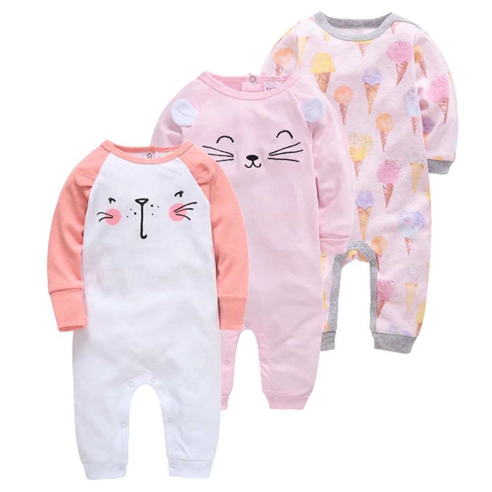 5pcs Honeyzone Winter Toddler Animal Footies New Born Baby Clothes Set Soft Breathable Pyjama Ubranka Dla Niemowlat Clothing Set