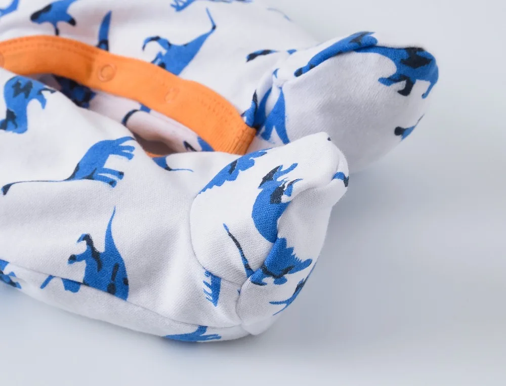 5pcs Honeyzone Winter Toddler Animal Footies New Born Baby Clothes Set Soft Breathable Pyjama Ubranka Dla Niemowlat Clothing Set